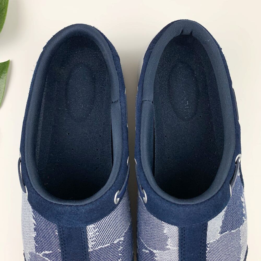 Easy Spirit Travelport Sport Clogs Sneaker Mules Blue Denim Slip On Women's 6.5 - Picture 5 of 10